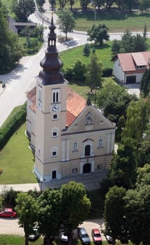 Parish church of Saint Nicholas in Jastrebarsko, Croatia