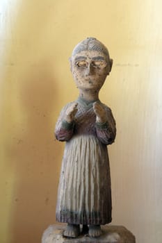 Saint Bernadette Soubirous, statue in the Church of Our Lady of Health in Jadruhi, Croatia