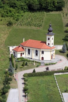 Parish Church of the Blessed Virgin Mary Help of Christians in Ivanec Bistranski, Croatia