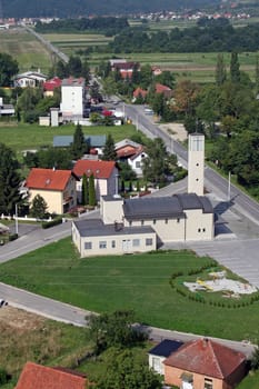 Parish Church of the Exaltation of the Holy Cross in Kerestinec, Croatia