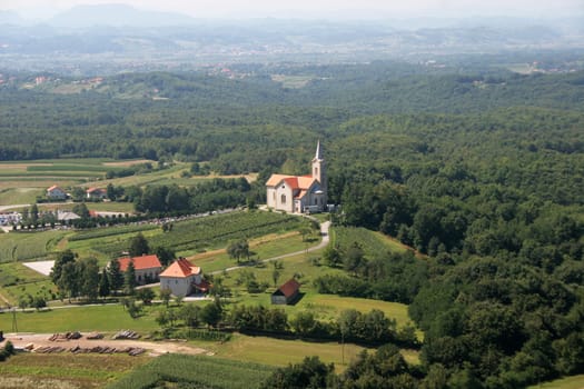 Parish Church of the Holy Three Kings in Kraljev Vrh, Croatia