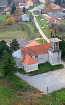 Parish church of the Saint Mary Magdalene in Kapela, Croatia