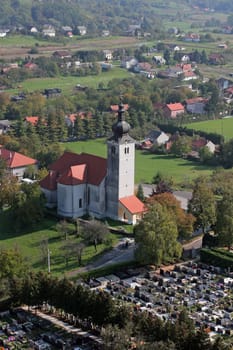 Parish church of Saints Peter and Paul in Kasina, Croatia