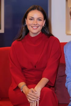 Janina Uhse,DAS! The Red Sofa Recording in the studios of the NDR in Lokstedt,Hamburg,10.07.2024