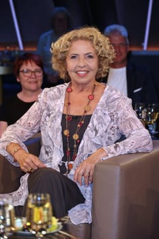 Michaela May,NDR talk show from Studio Lokstedt (EMBARGO period until broadcast on 09.08.),Hamburg,10.07.2024