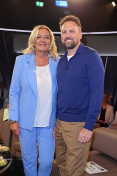 Bettina Tietjen,Steven Gätjen.,NDR talk show from Studio Lokstedt,Hamburg,12.07.2024