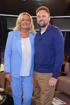 Bettina Tietjen,Steven Gätjen.,NDR talk show from Studio Lokstedt,Hamburg,12.07.2024