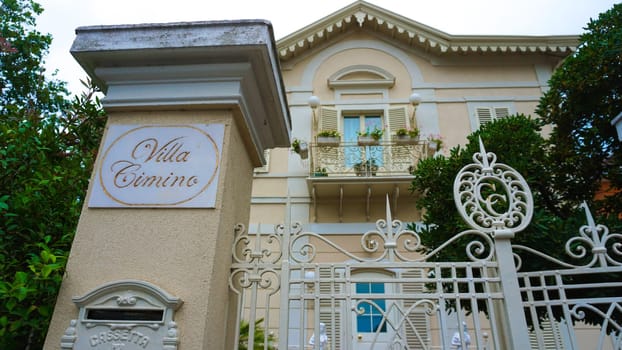 Rimini, Italy - June 25, 2024: Villa Gimino at Rimini, Italy on June 25, 2024