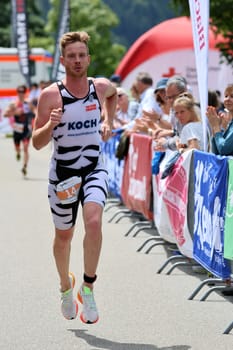 Felix Manfred Weis (Tri-Team Freiburg) at the 26th Schluchsee Triathlon - Black Forest Cup 2024