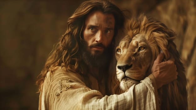 Jesus Christ and the lion of judah, religion and faith of christianity, bibical story, book of Genesis