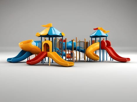 Closeup of the children playground