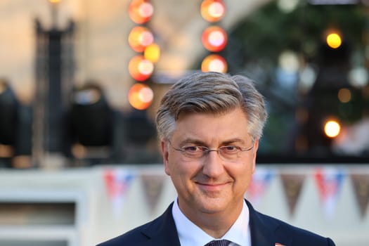 Andrej Plenkovic (Prime Minister of Croatia) at the Croatian Summer Festival at Europa Park Rust 2024