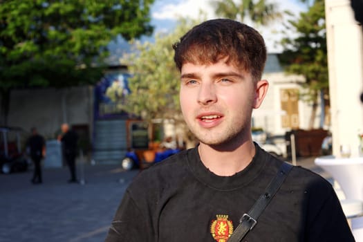 Mike Singer at the Croatian Summer Festival at Europa Park Rust 2024