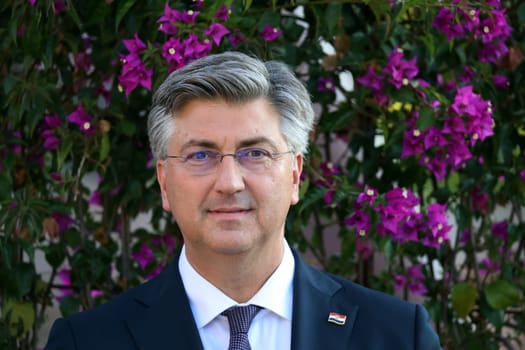 Andrej Plenkovic (Prime Minister of Croatia) at the Croatian Summer Festival at Europa Park Rust 2024