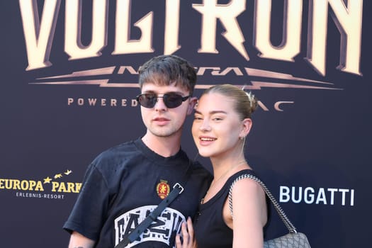Mike Singer and Sophie Lilian Marstatt at the Croatian Summer Festival at Europa Park Rust 2024