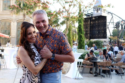 Anita Hofmann and Christian Filip at the Croatian Summer Festival at Europa Park Rust 2024