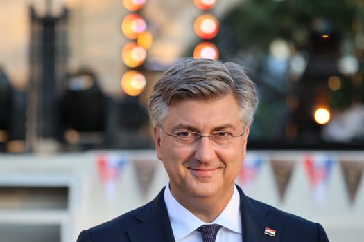Andrej Plenkovic (Prime Minister of Croatia) at the Croatian Summer Festival at Europa Park Rust 2024