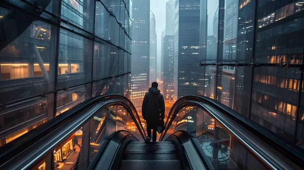 Captivating cinematic moments immortalized against the urban cityscape's backdrop.
