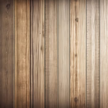 Wooden floor made of natural wood. Also as a background. Planks lined up against each other. AI generated image