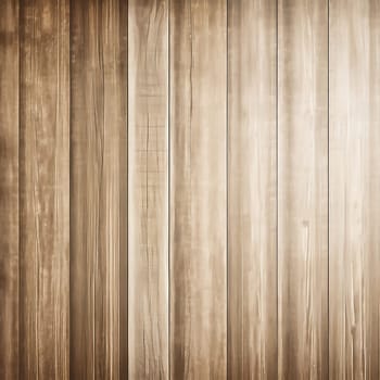Wooden floor made of natural wood. Also as a background. Planks lined up against each other. AI generated image