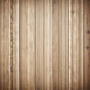 Wooden floor made of natural wood. Also as a background. Planks lined up against each other. AI generated image