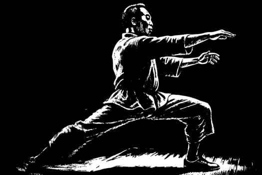 various sports or skills, mainly of China origin, that originated as forms of self defense or attack