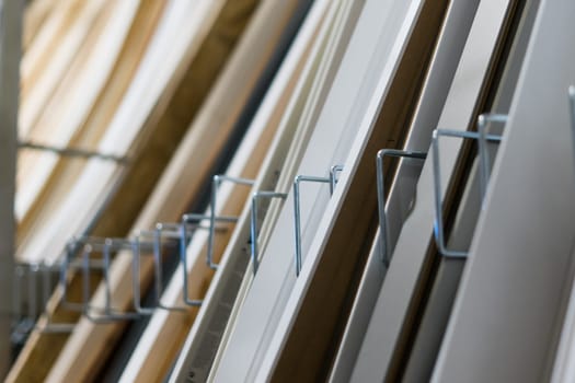 Assortment of wooden slats for repair, production of environmentally friendly material