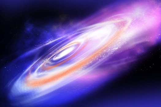 Galaxy - outer space showing the beauty of space exploration.