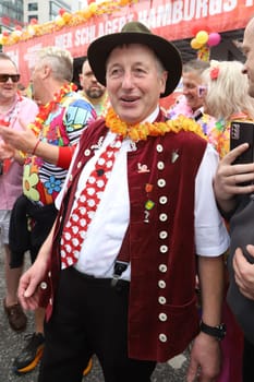 Heinrich Gersmeier aka Schäfer Heinrich   Schlagermove 2024  Hamburg on 25.05.2024