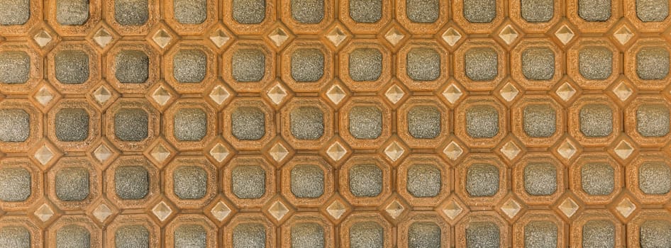 Aged wall background. Grunge surface, brick closeup, pattern design