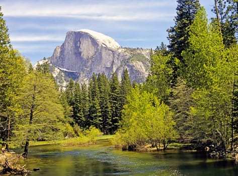 Half Dome in Yosemite National Park, California
