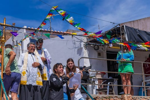 Berlenga island, Portugal: June 22, 2024: Festival in Honor of Saint John the Baptist, in Berlenga island, Peniche. Portugal