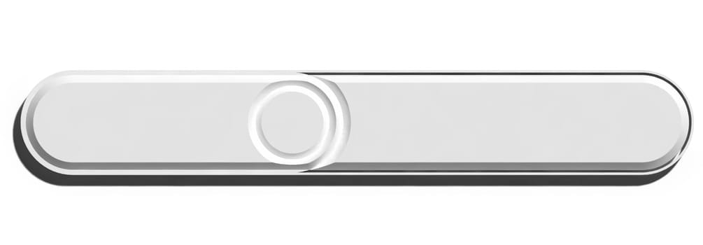 White form for entering and searching information on the Internet, 3D rendering illustration