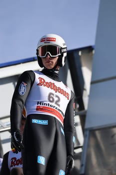 Simon Vöhringer (SC Hinterzarten) at the FIS Cup Summer Ski Jumping Hinterzarten 2024