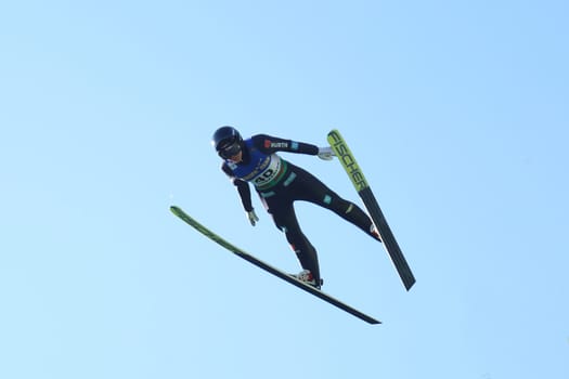 Agnes Reisch (WSV Isny) at the COC Cup Summer Ski Jumping Hinterzarten 2024
