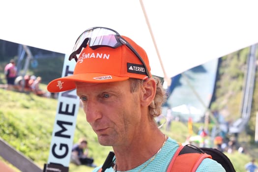 DSV Women's National Coach Heinz Kuttin at the COC Cup Summer Ski Jumping Hinterzarten 2024
