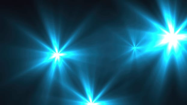 Fashion flash lights. Computer generated 3d render