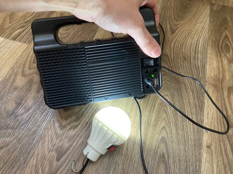 Solar battery and other accessories for the mobile electrics