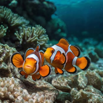 A Clownfish in the Ocean