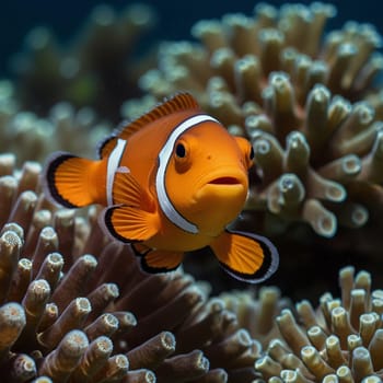 A Clownfish in the Ocean