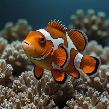 A Clownfish in the Ocean