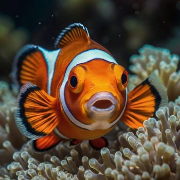 A Clownfish in the Ocean