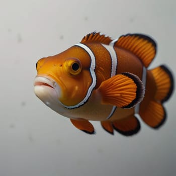 A cool Clownfish in the Ocean