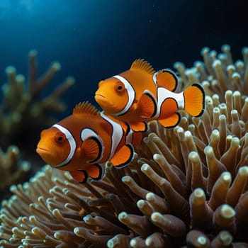 A Clownfish in the Ocean