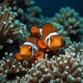 A Clownfish in the Ocean