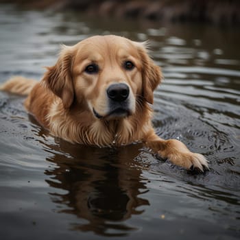 Goldie Golden Retriever Dog Picture
