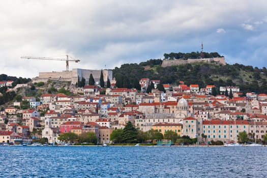 Sibenik is a historic town and harbour on the Adriatic coast in Croatia