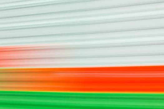 Abstract image of colors motion blur. Defocused background