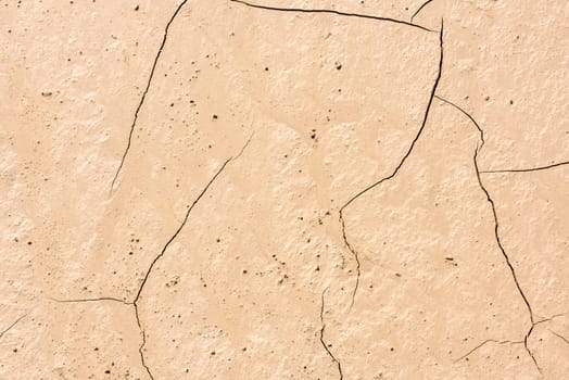 details of a dried cracked earth soil. background