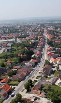 Jastrebarsko town in central Croatia